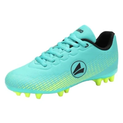 Afbeelding van JAKO SFG Skill Unisex Voetbalschoenen met kunststof noppen voor kinderen, Maat: 36, Ocean/jet black Pu
