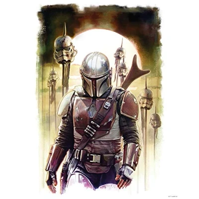 Afbeelding van Komar Artprint Mandalorian Impaler Kinderkamer, slaapkamer, woonkamer (1 stuk)