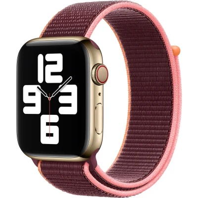 Afbeelding van Apple origineel Sport Loop Watch 42mm / 44mm 45mm 49mm Plum MYA92ZM/A