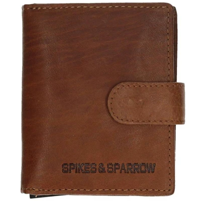 Afbeelding van Spikes &amp; Sparrow Portemonnee, Heren, Maat: One Size, Brandy