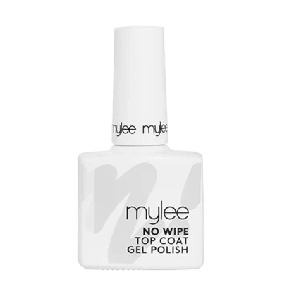 Afbeelding van Mylee Gel Nagellak No Wipe Top Coat 10ml UV/LED Soak Off Nail Art, Manicure en Pedicure, Professioneel Thuisgebruik, Langdurig, Vegan &amp; Cruelty Free