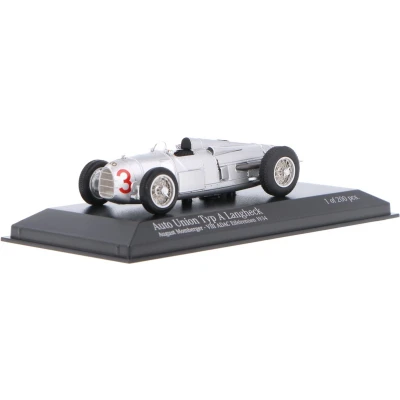 Afbeelding van Auto Union Typ A Langheck #3 VIII ADAC Eifelrennen 1934 1:43 Minichamps