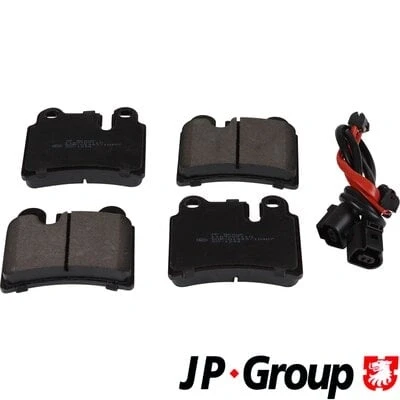 Afbeelding van JP GROUP 1163707110 Remblokkenset Achteras Excl. slijtage waarschuwingscontact VOLKSWAGEN: Touareg I (7LA, 7L6, 7L7) 3.6 V6 FSI, 4.2 V8 FSI