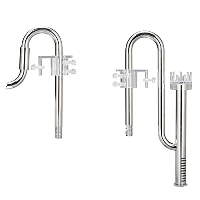 Afbeelding van CENPEK Metalen Lelie Pijp Oppervlak Skimmer Staal Roestvrij Inflow Outflow Voor Aquarium Geplant Tank