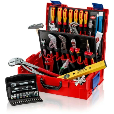 Afbeelding van Knipex gereedschapset l boxx totaal atl gereedschappen 52 set san cv monteur 00 21 19 lb s
