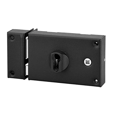 Afbeelding van THIRARD 00086120 behuizing Cp met schroefdraad, 140 x 88 mm, links versie sloten wandlamp horizontaal eenvoudig te bedienen, 2 weg mechanisme