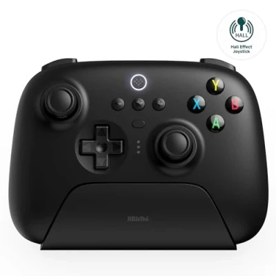 Afbeelding van 8BitDo Ultieme draadloze 2.4G gamingcontroller gamepad met oplaadstation voor pc, Windows 10, 11,