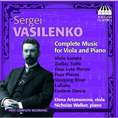 Afbeelding van Elena Artamonova Sergei Vasilenko: Complete Music For Viola And Piano (CD)
