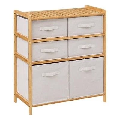 Afbeelding van 5Five rek met 6 laden, Tidy Box, wit