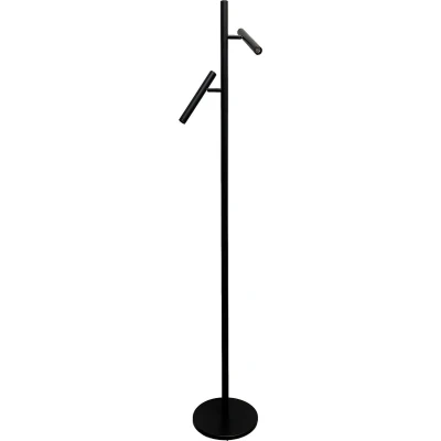 Afbeelding van Freelight Vloerlamp Luogo Led 2 Lichts Zwart