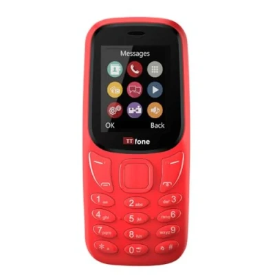 Afbeelding van TTfone TT170 Eenvoudige Mobiele Telefoon met 1,8 inch Scherm, Ontgrendeld (Red)