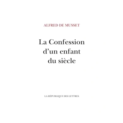 Afbeelding van La Confession d&#039;un enfant du siècle