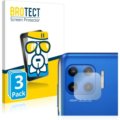 Afbeelding van BROTECT Screenprotector voor Motorola Moto G 5G Plus (ALLEEN Camera Lens) Folie Beschermfolie Beschermglas transparant (3 Stuks)