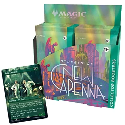 Afbeelding van Magic: The Gathering Streets of New Capenna Collector Booster Box, 12 Packs &amp; 1 Box Topper