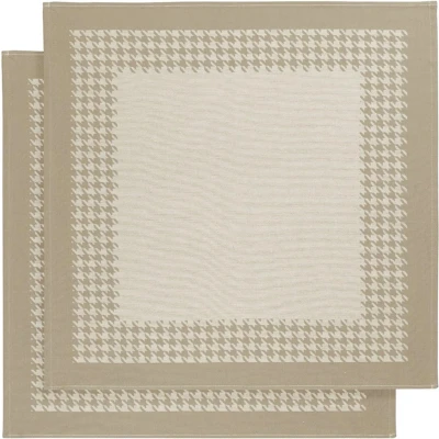 Afbeelding van Theedoeken de Witte Lietaer Pied Poule Moonlight (2 stuks)