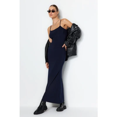 Afbeelding van Trendyol TWOSS23EL02435 Volwassenen Vrouwen Donkerblauw XS