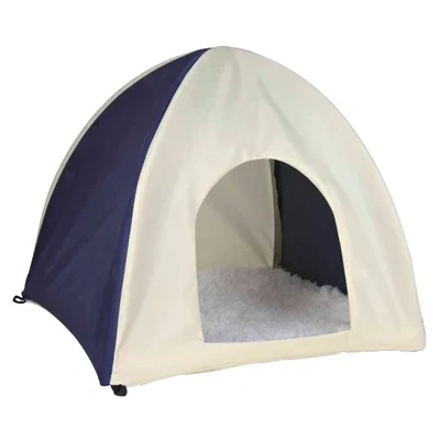Afbeelding van Trixie Knaagdierhuis Wigwam Nylon Turquoise 37X37X35 CM