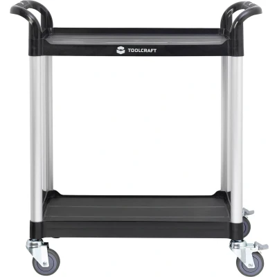 Afbeelding van TOOLCRAFT 1296213 Servicewagen Kleur (specifiek): Zwart, Zilver