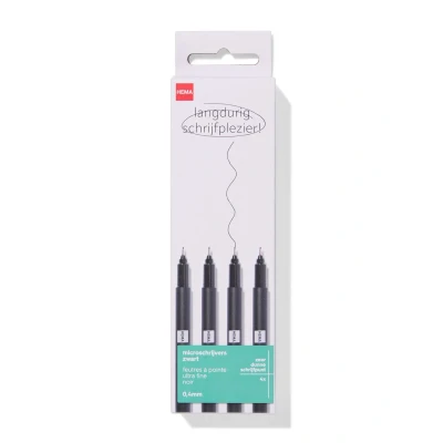 Afbeelding van HEMA Microschrijvers 4 Stuks