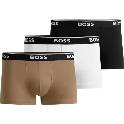 Afbeelding van BOSS Trunk 3 PACK Onderbroeken, Heren, Maat: Small, Open miscellaneous