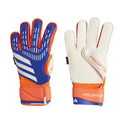 Afbeelding van adidas Performance Predator Goalkeeper Gloves Match Unisex Keepershandschoenen, Maat: 7, Blau/rot