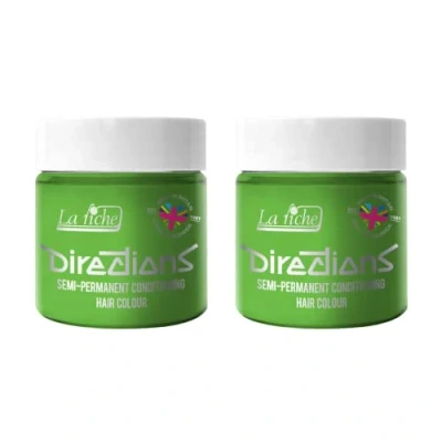 Afbeelding van La Riche Directions Semipermanente haarverf, 100 ml, blik van 2 stuks, Spring Green