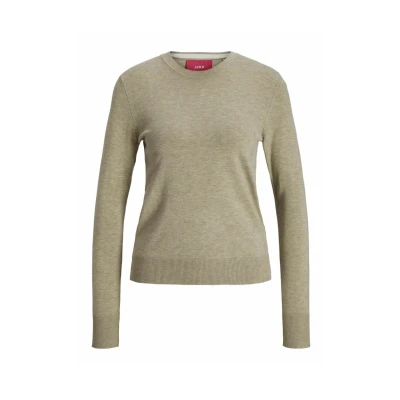 Afbeelding van JJXX Jxcara Comfy CREW NECK Trui, Dames, Maat: XS, Feather gray