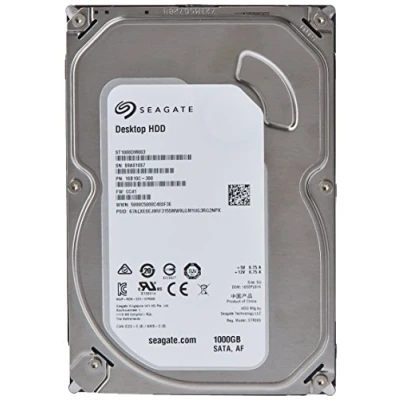Afbeelding van Seagate Desktop HDD; interne harde schijf; 3,5&quot;, SATA; 6 GB/s, 16 MB Cache ST500DM002 bulk 1 TB zwart