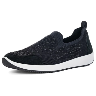 Afbeelding van ARA Lissabon Slipper voor dames, Zwart Zwart, 40 EU