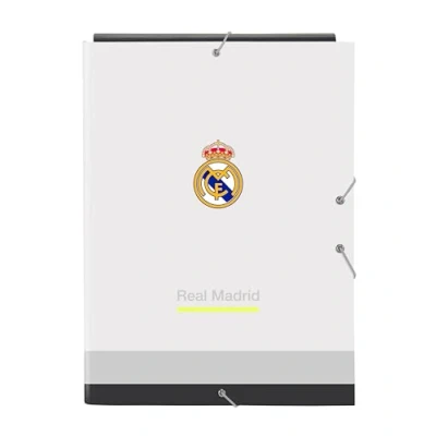 Afbeelding van Ringmap Real Madrid C.F. Wit A4 26 x 33.5 2.5 cm