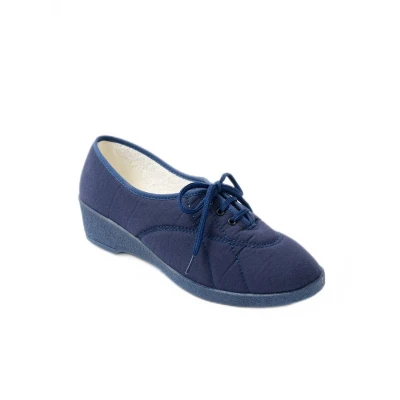 Afbeelding van Canvas Derbies met veter