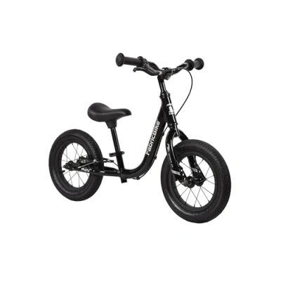 Afbeelding van FabricBike Mini 12&quot; Loopfiets voor 18 Maanden 4 Jaar Oude Jongens Meisjes. Trainingsfiets zonder pedalen. Ultralichte leerfiets met verstelbaar stuur en zadel. (Mini PRO Full Black)