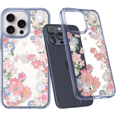 Afbeelding van SPIGEN ULTRA HYBRIDE IPHONE 15 PRO BLOESEM