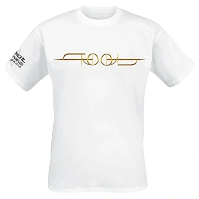 Afbeelding van Tool Heren Tshirt M Gold ISO Wit