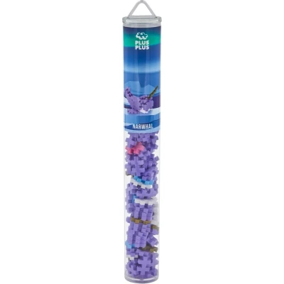 Afbeelding van Plus Animal Tube Walvis Constructiespeelgoed Set Met Bouwstenen 100 Delige Bouwset Bouwspeelgoed Vanaf 3 Jaar
