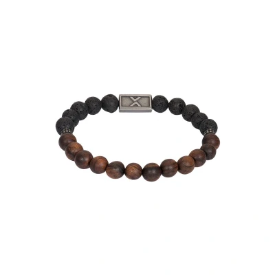 Afbeelding van iXXXi Men Omar Zilver Mat Heren Armband (sieraad) One Size
