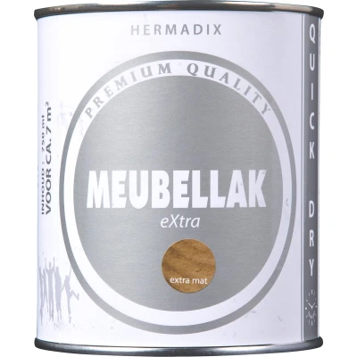 Afbeelding van Hermadix Meubellak Extra Transparant Mat Transparante beits