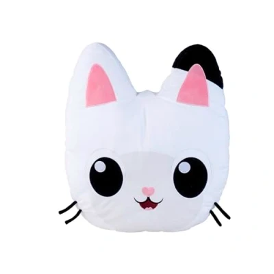 Afbeelding van Simba 6305875290 Gabby&#039;s Dollhouse Panda pootjeskussen, 50 cm, voor kinderen vanaf de eerste levensmaanden, pluche kussen, knuffelkussen, kinderkamerdecoratie