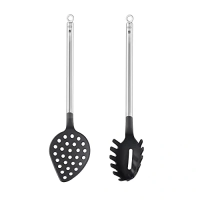 Afbeelding van Keukenset Rösle Basic Line Zilver Set van 2 Pasta