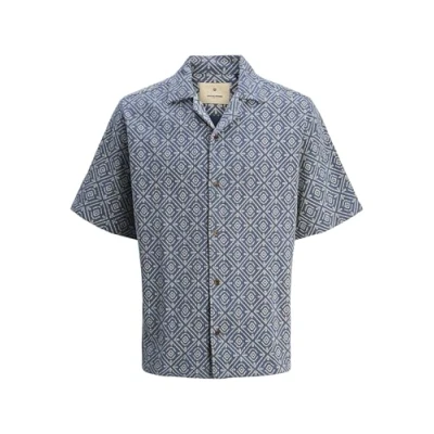 Afbeelding van Jack &amp; Jones Premium Jprbluvincent Overhemd, Heren, Maat: Small, Bering sea