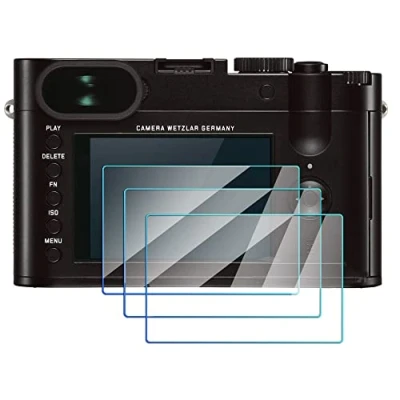 Afbeelding van Screenprotector compatibel voor Leica Q (TYP116) Camera, fanzr 0,3 mm 9H hardheid anti kras gehard glas (3 stuks)