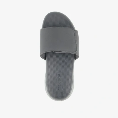 Afbeelding van Skechers Go Consistent heren slippers grijs Maat 45