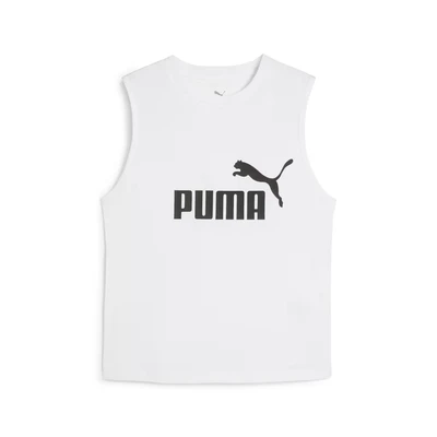 Afbeelding van ESS No. 1 Logo slanke tanktop voor Dames, Wit, Maat XXS PUMA