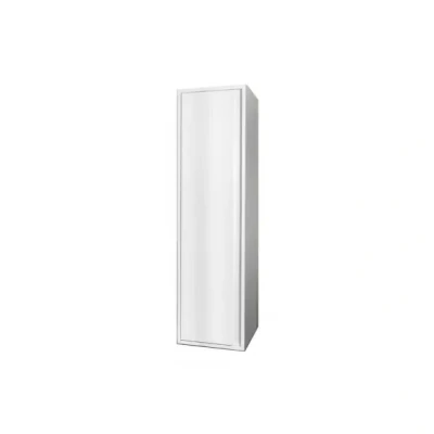 Afbeelding van Kolomkast BWS Sally 160x40x40 cm Greeploos Hoogglans Wit