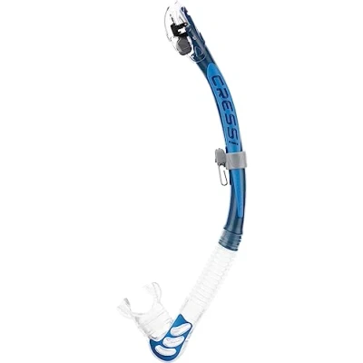 Afbeelding van Cressi Alpha Ultra Dry Snorkel, ideaal om te snorkelen, apneu en duiken