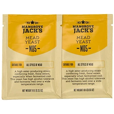 Afbeelding van 2x Mangrove Jack&#039;s Craft Series Mead Gist M05 (10g)