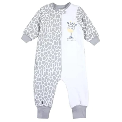 Afbeelding van TupTam Baby Slaapzak met Beentjes en Mouwtjes 2.5 Tog, Uil beige pastelblauw, 92 98