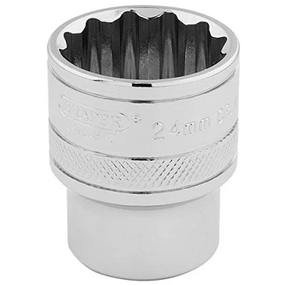 Afbeelding van Draper 33372 1/2 &quot;Vierkante aandrijving 12 Punt Socket, 24mm Grootte