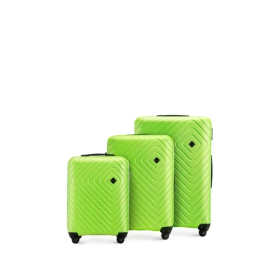Afbeelding van Wittchen CUBE LINE Kofferset, Dames, Maat: One Size, Green