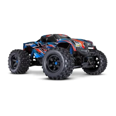 Afbeelding van Traxxas X Maxx 4WD 8S borstelloze monstertruck Met riem versterkte banden Blauw